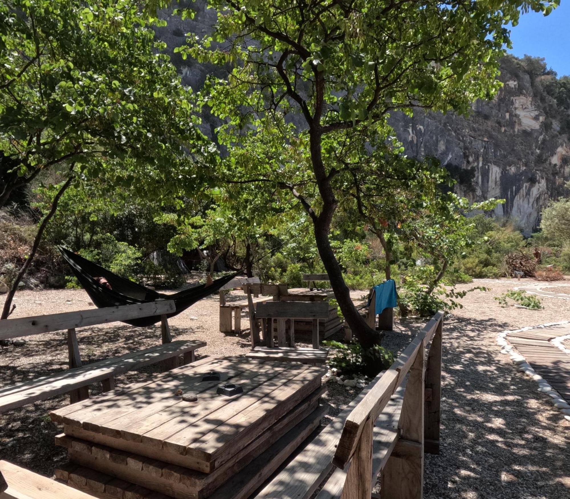 Lost Paradise Eco Camping Химара Экстерьер фото
