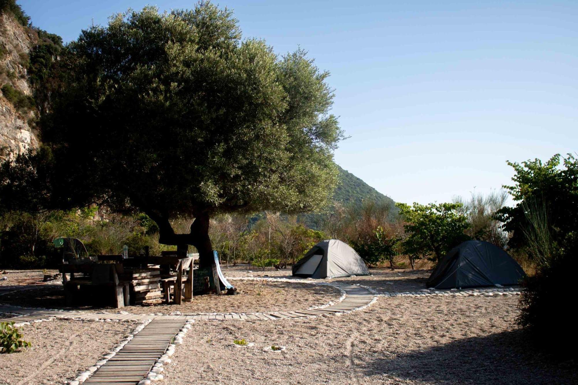 Lost Paradise Eco Camping Химара Экстерьер фото