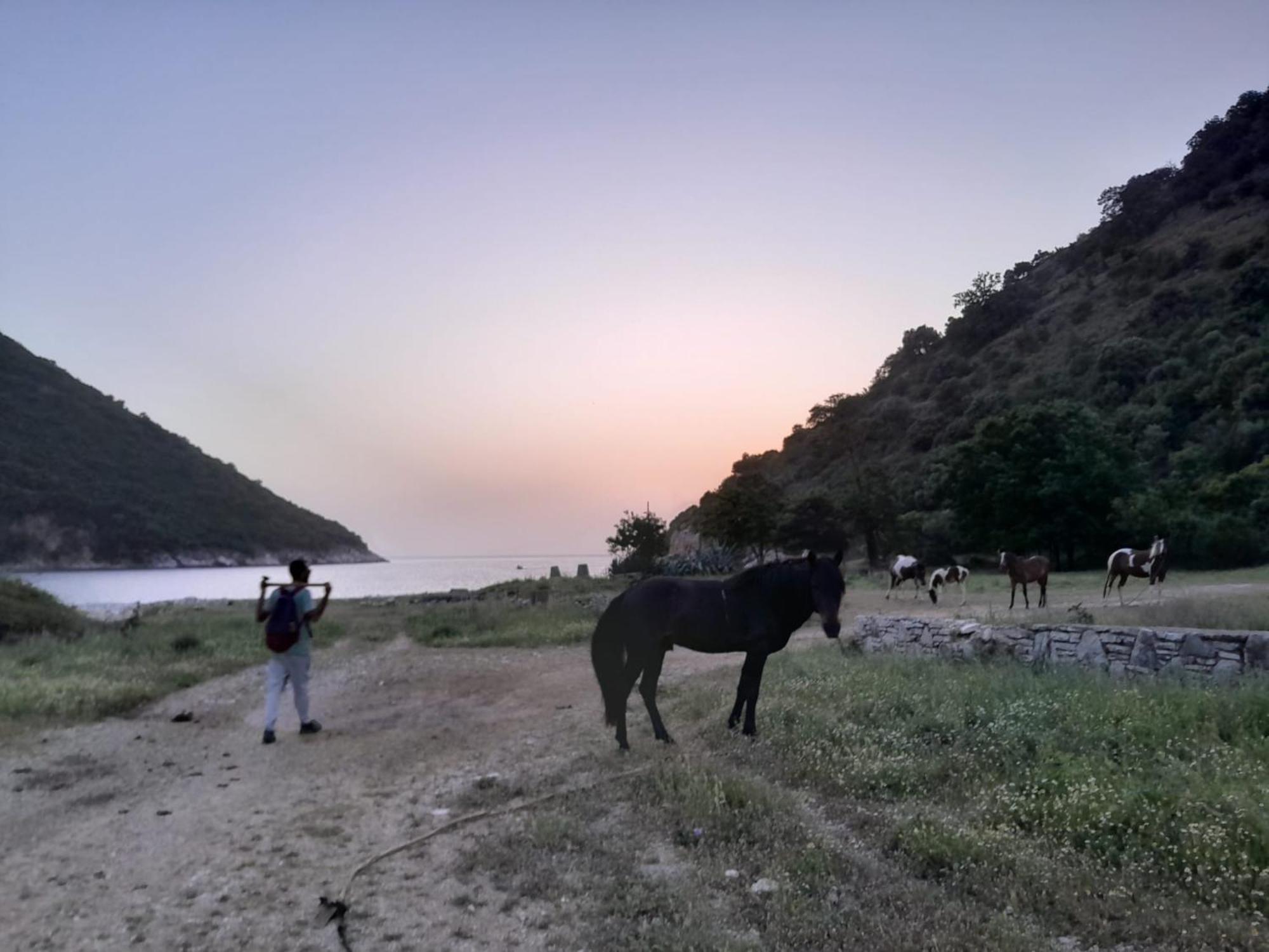 Lost Paradise Eco Camping Химара Экстерьер фото